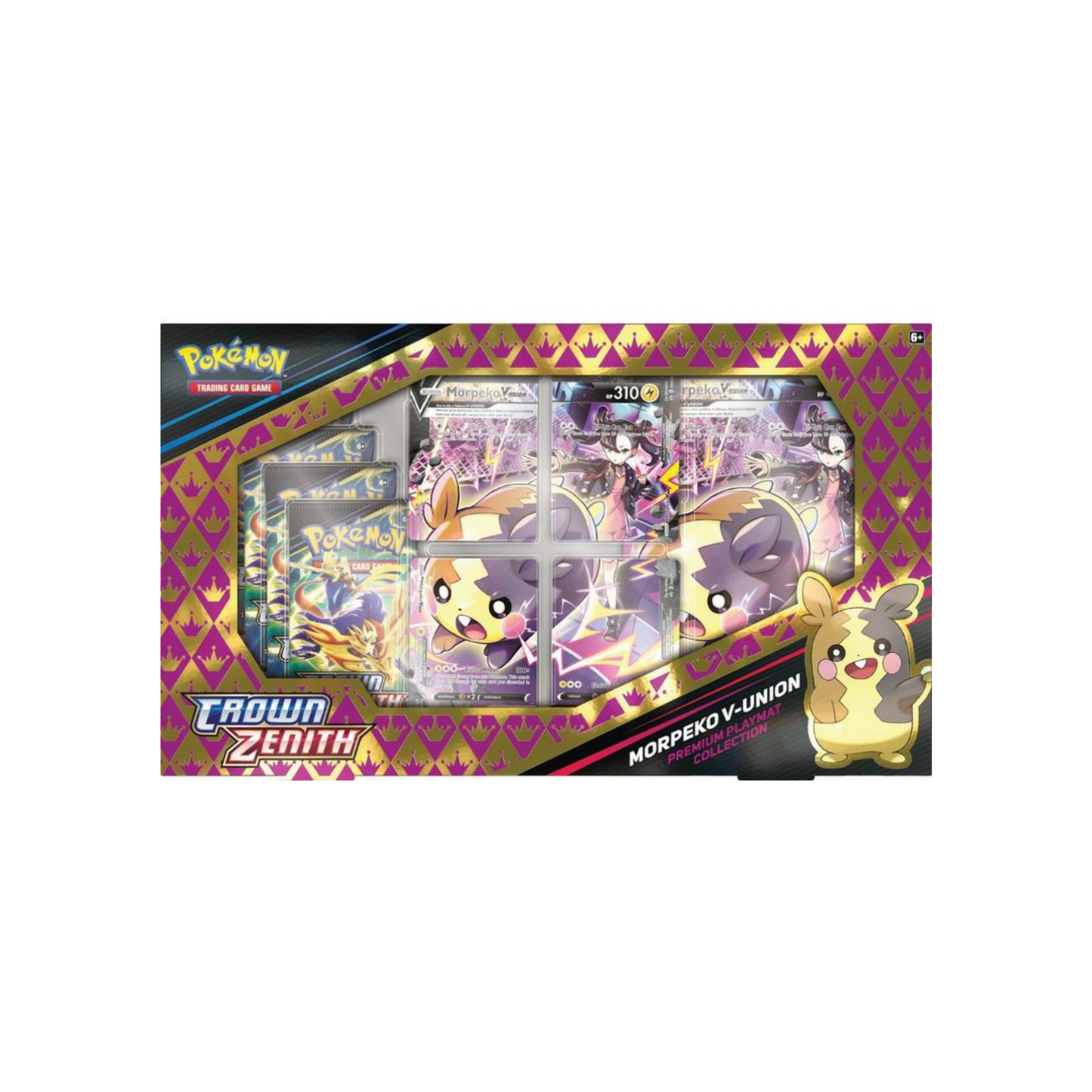 FlipMystic — Pokemon Crown Zenith Premium PlayMat Collection Morpeko V Union – Official Pokemon TCG Product