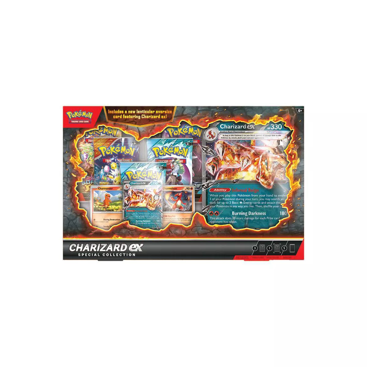 FlipMystic — Pokemon Charizard ex Special Collection Box – Official Pokemon TCG Product