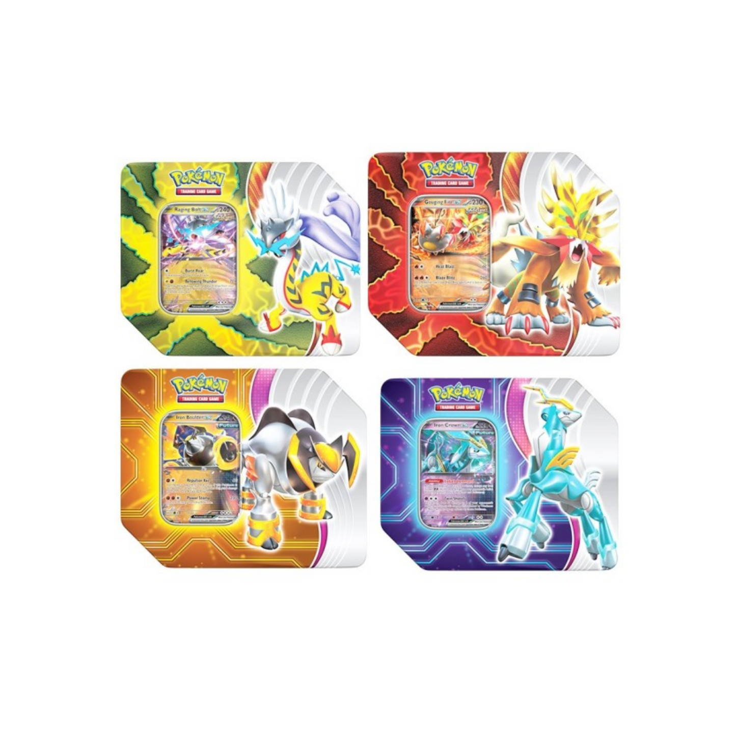 FlipMystic — Pokemon Paradox Destinies Tin (8 Tin Case) – Official Pokemon TCG Product
