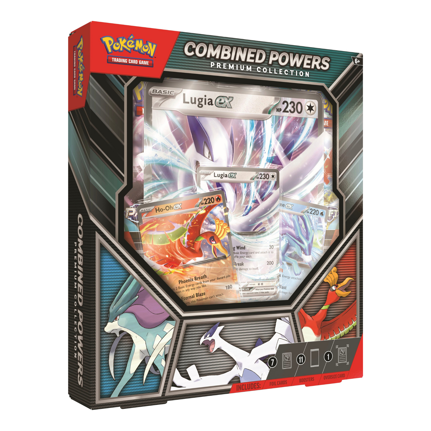 FlipMystic — Pokemon Combined Powers Premium Collection 6 Box Case – Official Pokemon TCG Product