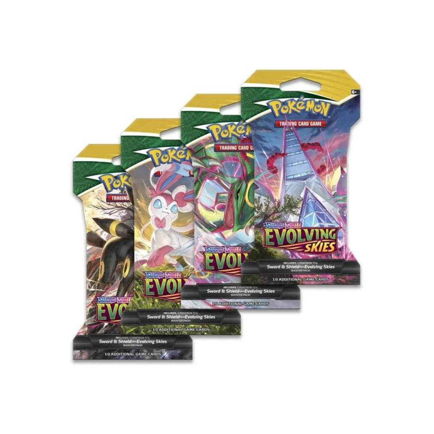 FlipMystic — Pokemon Sword & Shield Evolving Skies Sleeved Booster Pack – Authentic Japanese Pokemon Cards