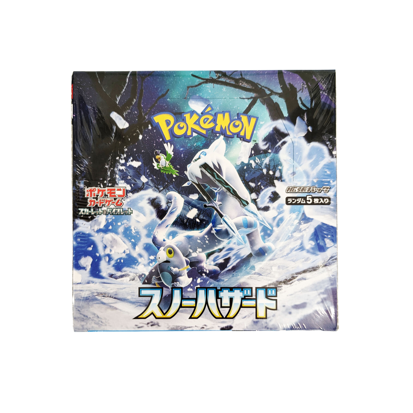 FlipMystic — Japanese Pokemon Scarlet & Violet Snow Hazard Booster Box – Rare & Exclusive Cards