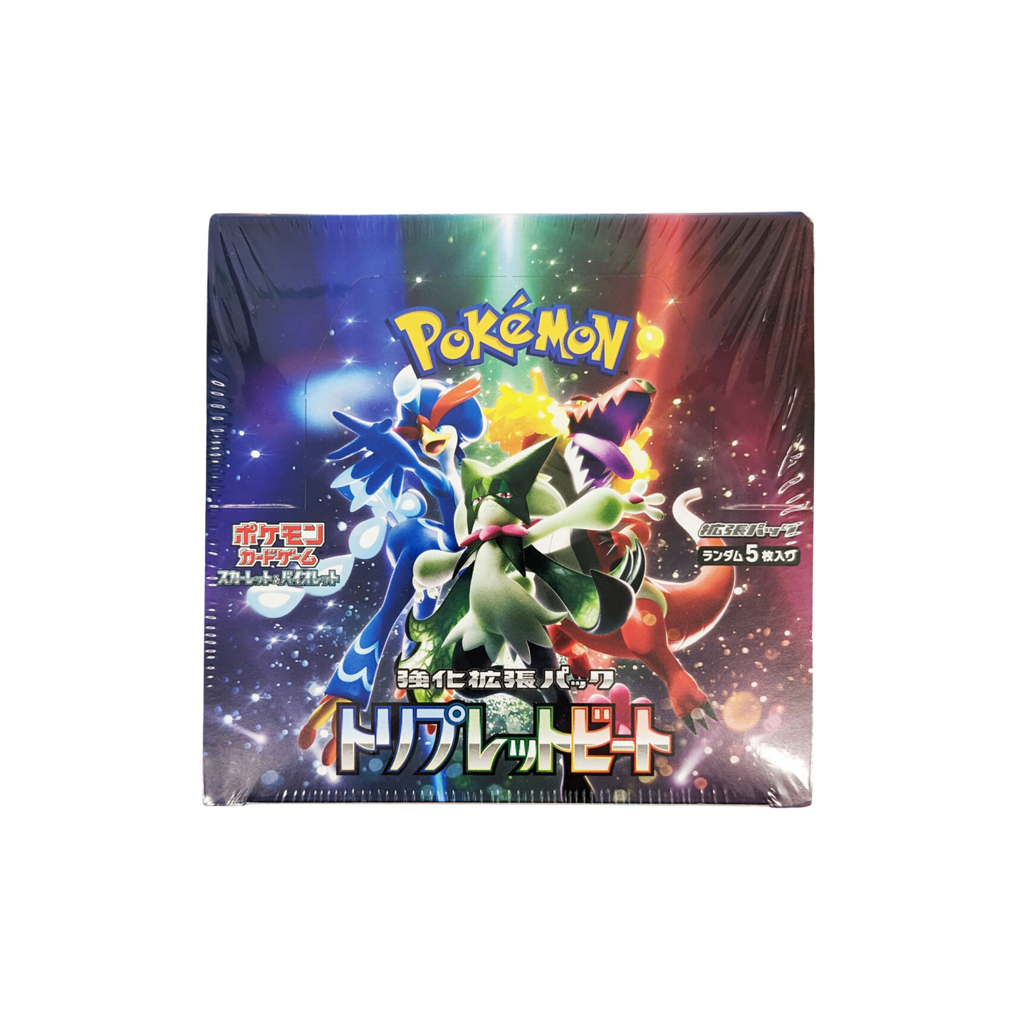 FlipMystic — Japanese Pokemon Scarlet & Violet Triplet Beat Booster Box – Rare & Exclusive Cards