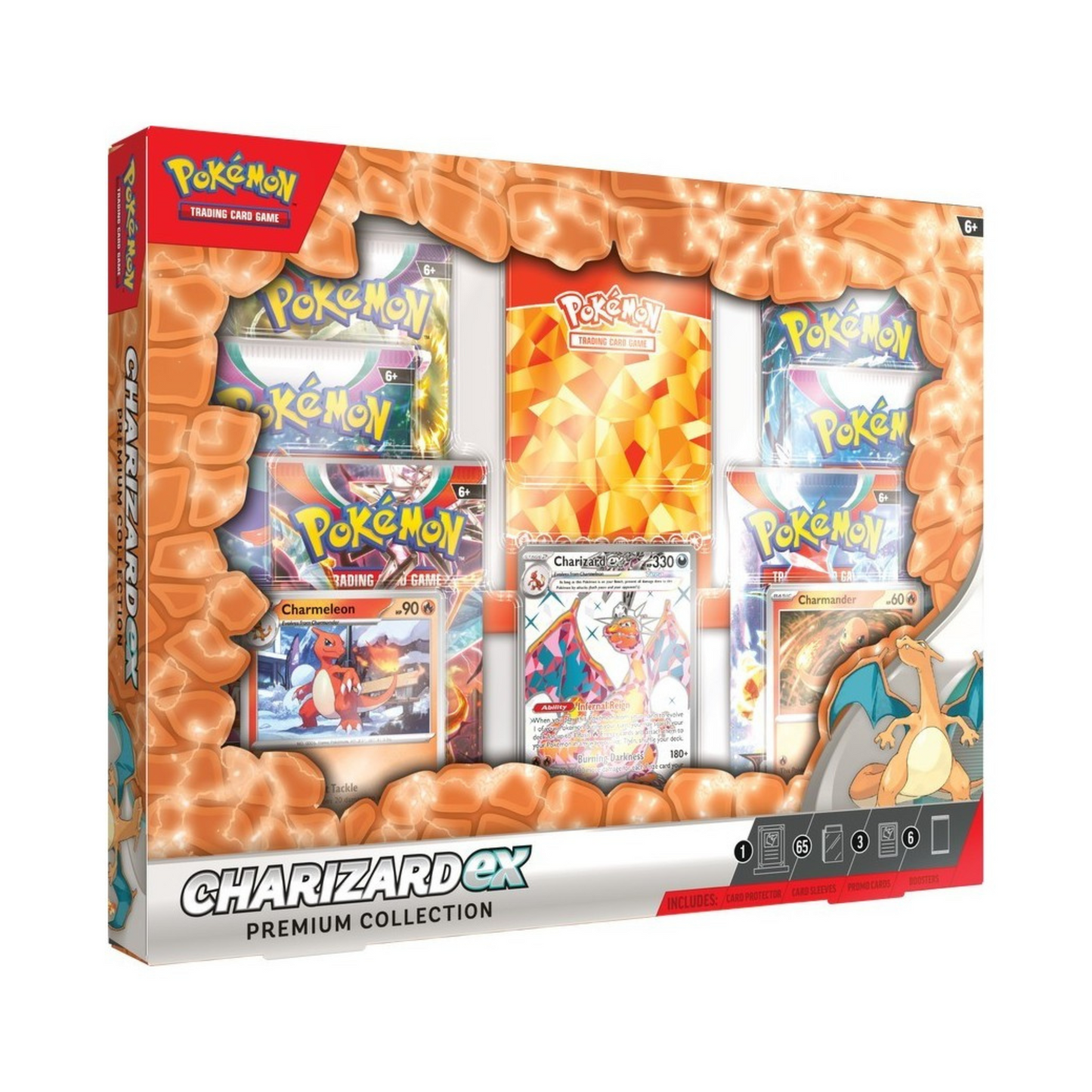 FlipMystic — Pokemon Charizard EX Premium Collection 6 Box Case – Official Pokemon TCG Product