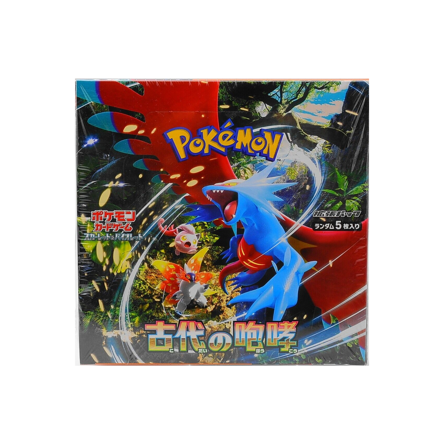 FlipMystic — Pokemon Scarlet & Violet Expansion Box Ancient Roar Japanese – Official Pokemon TCG Product