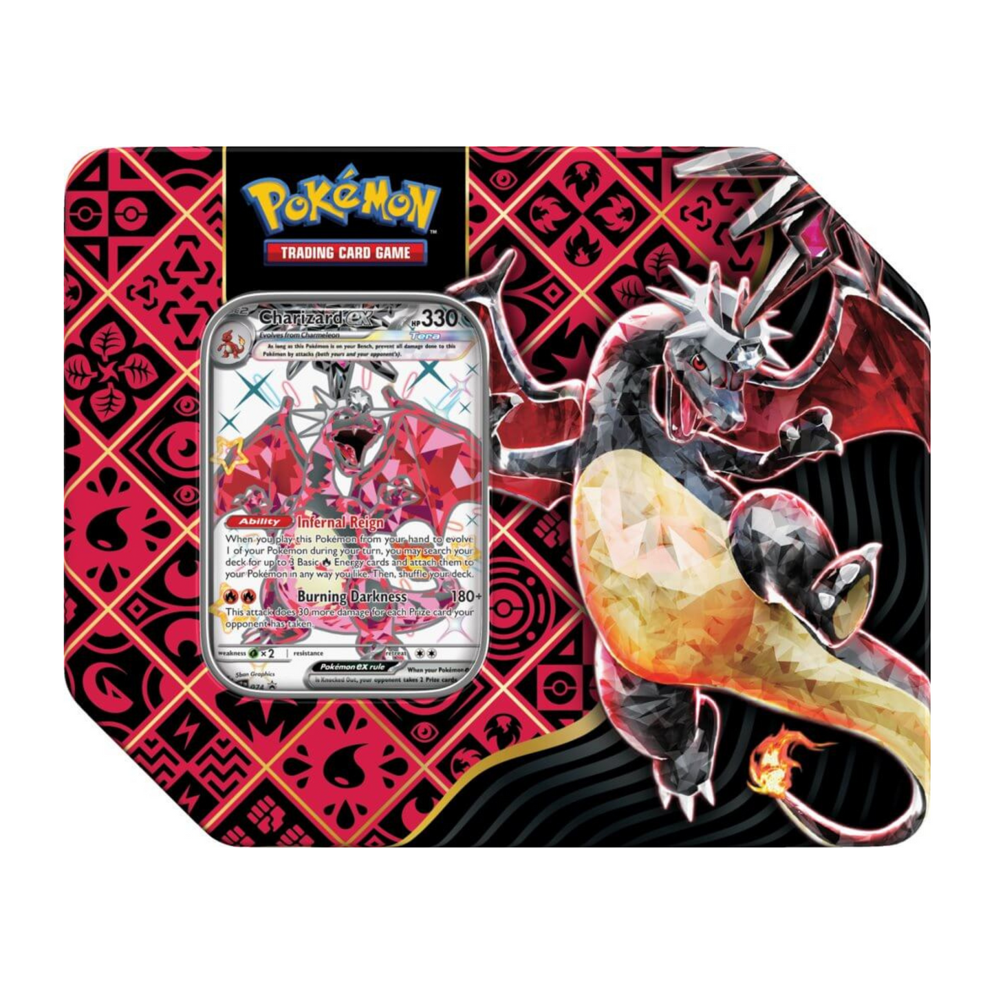 FlipMystic — Pokemon Scarlet & Violet Paldean Fates Tin - 6 Tin Case – Official Pokemon TCG Product