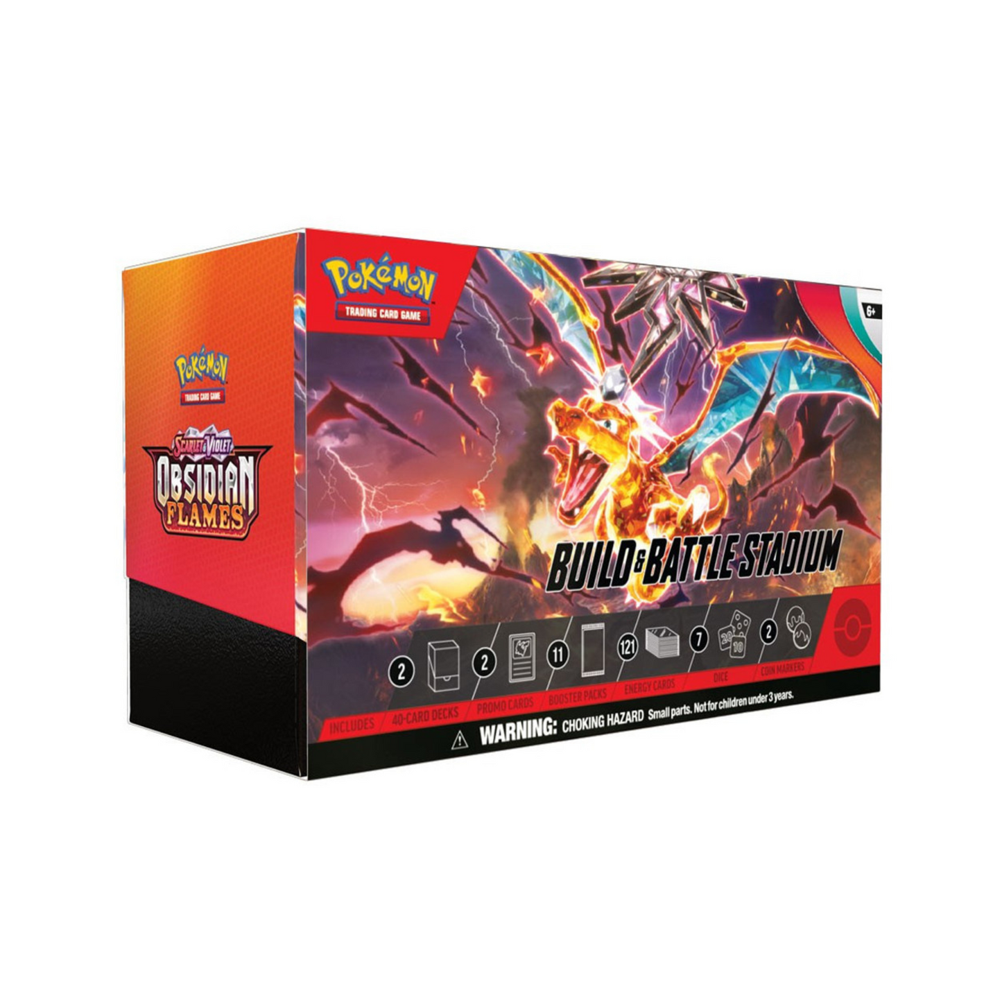 FlipMystic — Pokemon Scarlet & Violet Obsidian Flames Build & Battle Stadium Box – Official Pokemon TCG Product