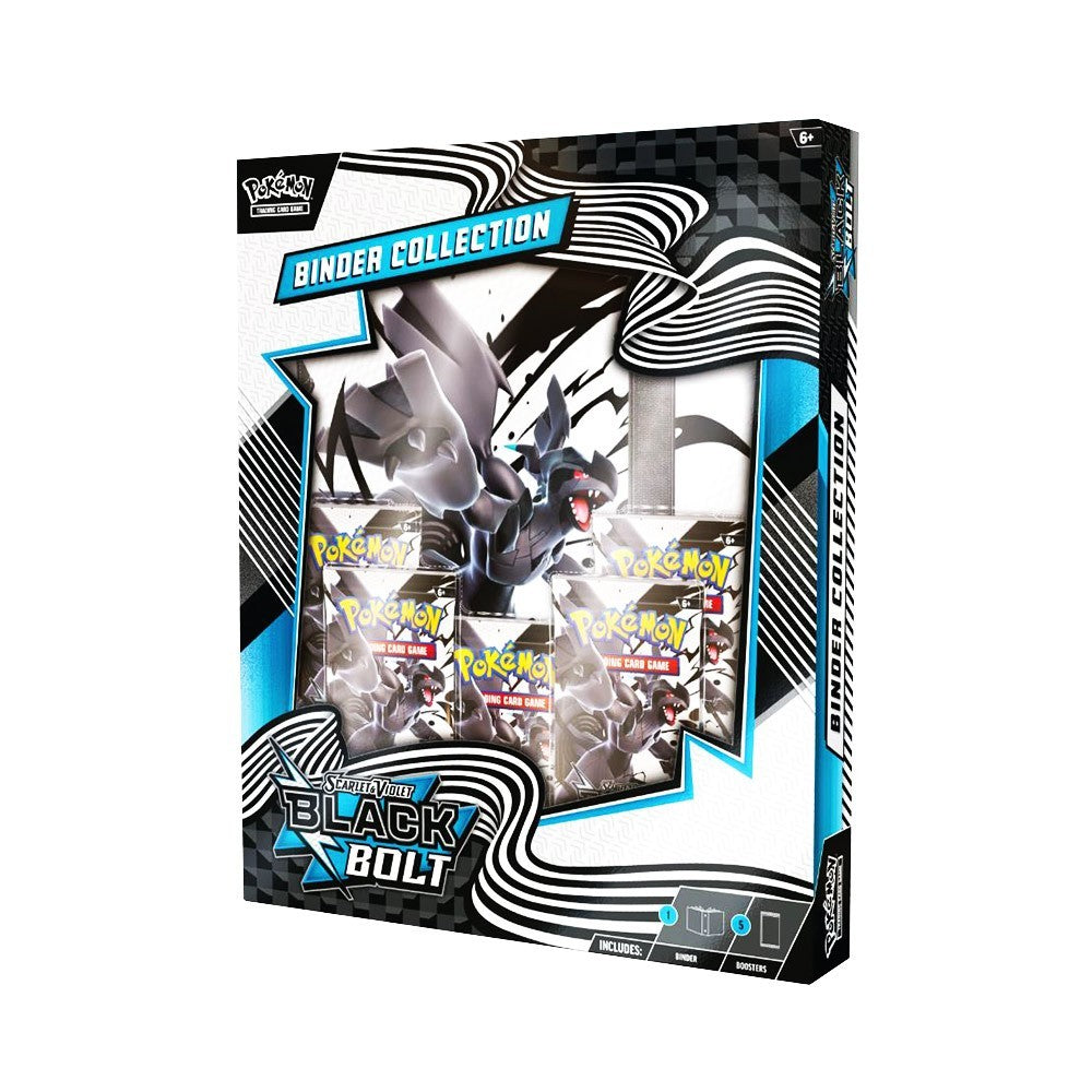 FlipMystic — Pokemon Scarlet & Violet: Black Bolt Binder Collection Box – Official Pokemon TCG Product