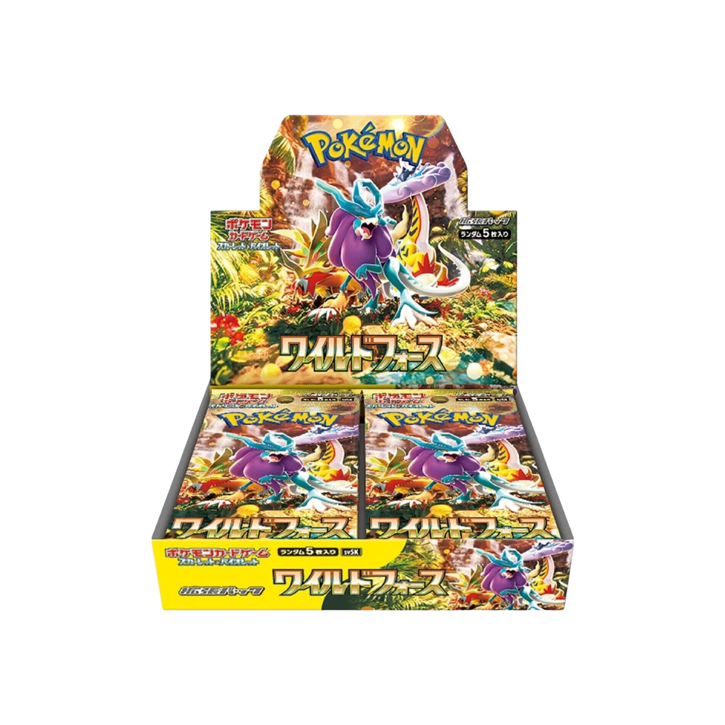 FlipMystic — Japanese Pokemon: Wild Force Booster Box (Japanese) – Rare & Exclusive Cards