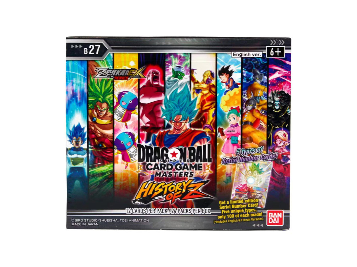 FlipMystic — History of Z Booster Box (DBS-B27) – Rare & Exclusive Cards
