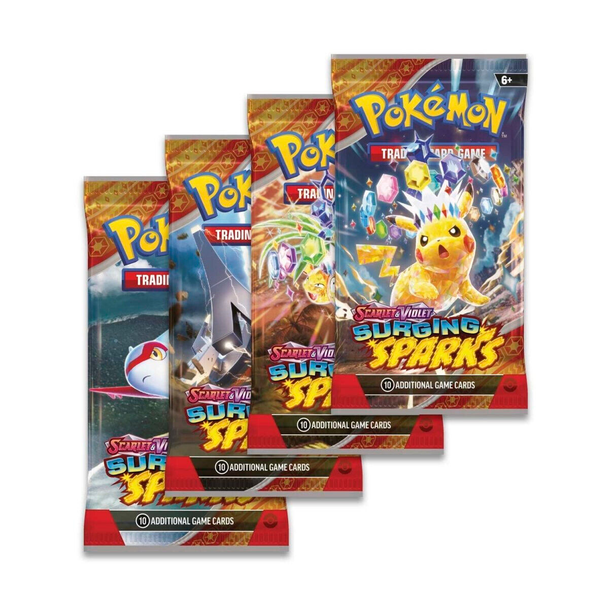 FlipMystic — Booster Packs SET OF 4 – Authentic Japanese Pokemon Cards