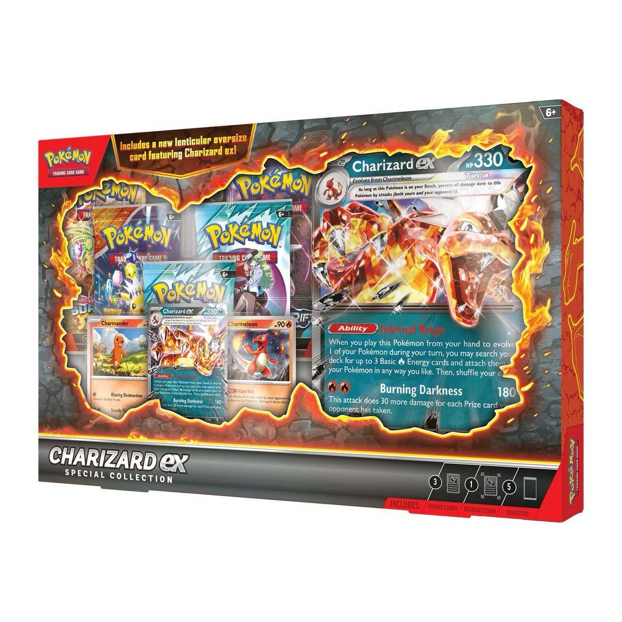 FlipMystic — Pokemon TCG Charizard Ex Special Collection Box – Official Pokemon TCG Product