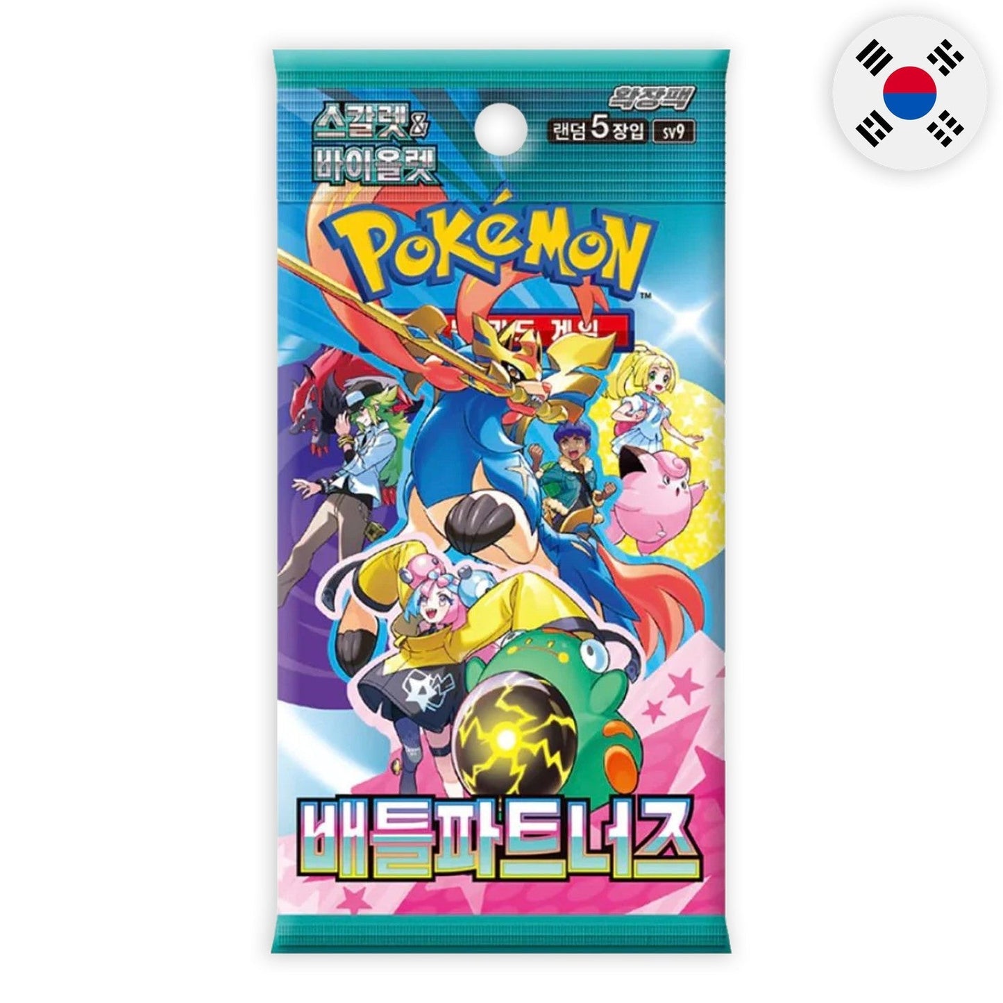 FlipMystic — Pokemon TCG Korean Battle Partners SV9 - Booster Pack – Authentic Japanese Pokemon Cards
