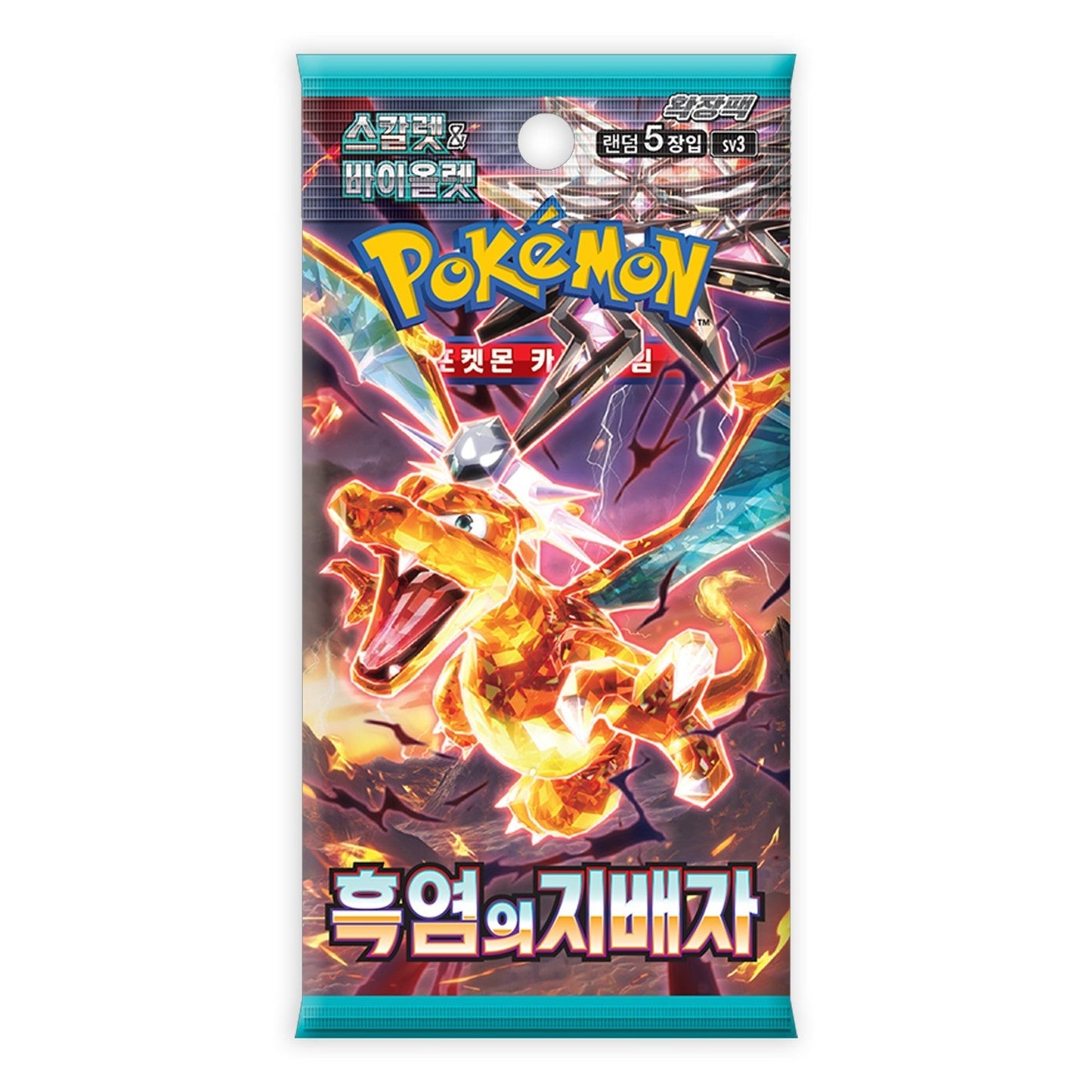 FlipMystic — Pokemon TCG Ruler of the Black Flame SV3 Booster Pack (Korean) – Authentic Japanese Pokemon Cards