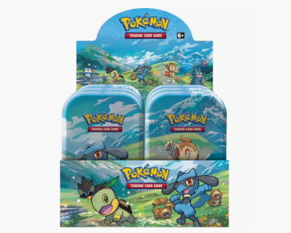 FlipMystic — Pokemon Sinnoh Stars Mini Tin Case – Official Pokemon TCG Product