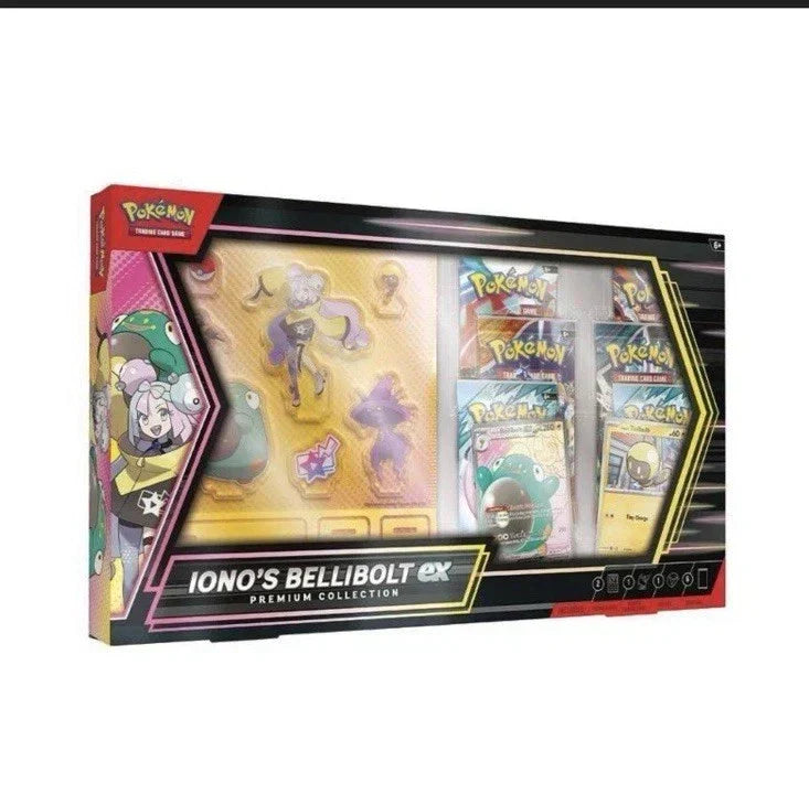 FlipMystic — Pokemon Iono's Bellibolt ex Premium Collection Box – Official Pokemon TCG Product