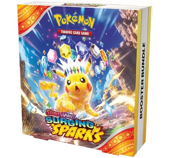 FlipMystic — Pokemon Scarlet & Violet Surging Sparks Booster Bundle – Official Pokemon TCG Product