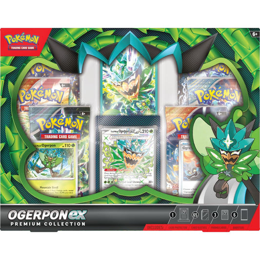 FlipMystic — Pokemon Ogerpon ex Premium Collection – Official Pokemon TCG Product
