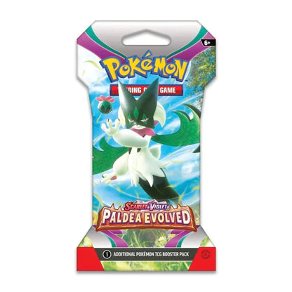 FlipMystic — Pokemon Scarlet & Violet Paldea Evolved Blister Pack 144 Pack Case – Official Pokemon TCG Product