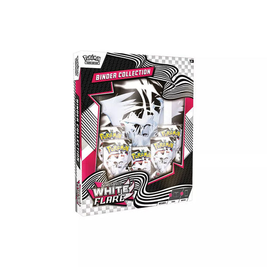 FlipMystic — Pokemon Scarlet & Violet: White Flare Binder Collection Box – Official Pokemon TCG Product