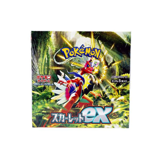 FlipMystic — Japanese Pokemon Scarlet & Violet Scarlet ex Booster Box – Rare & Exclusive Cards