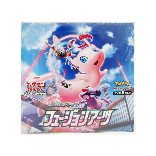 FlipMystic — Japanese Pokemon Sword & Shield Fusion Arts Booster Box – Rare & Exclusive Cards