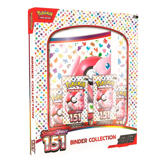 FlipMystic — Pokemon Scarlet & Violet 151 Binder Collection 6 Box Case – Official Pokemon TCG Product