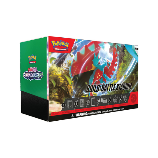 FlipMystic — Pokemon Scarlet & Violet Paradox Rift Build & Battle Stadium Box – Official Pokemon TCG Product