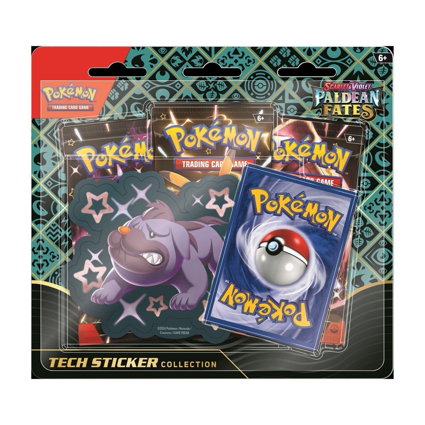 FlipMystic — Pokemon Scarlet & Violet Paldean Fates Tech Sticker Collection 12 Box Case – Official Pokemon TCG Product