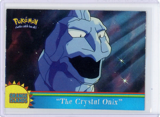 FlipMystic — The Crystal Onix Holo Pokemon TOPPS Orange Islands – Official Pokemon TCG Product