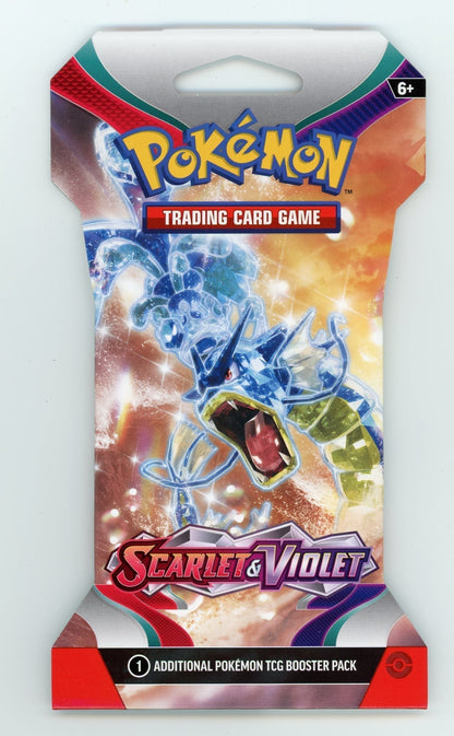 FlipMystic — Pokemon Scarlet & Violet Sleeved Booster Pack Case – Authentic Japanese Pokemon Cards