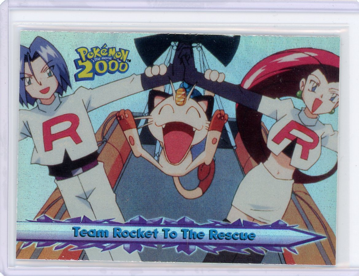 FlipMystic — Team Rocket To The Rescue Pokemon The Movie 2000 Holo – Official Pokemon TCG Product