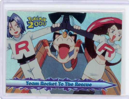 FlipMystic — Team Rocket To The Rescue Pokemon The Movie 2000 Holo – Official Pokemon TCG Product
