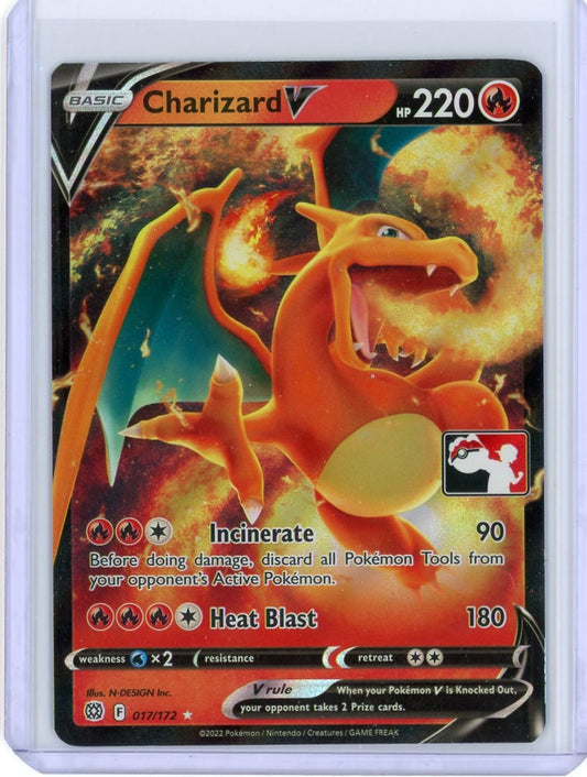 FlipMystic — Charizard 20202 Pokemon Brilliant Stars Prize Pack rare holo 017/172 – Official Pokemon TCG Product