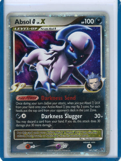 FlipMystic — Absol G LV.X Pokemon Supreme Victors Ultra-Rare #141/147 – Official Pokemon TCG Product