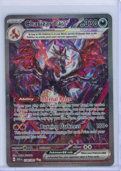 FlipMystic — Charizard ex Pokemon Paldean Fates Special Illustration Rare #234/091 – Official Pokemon TCG Product