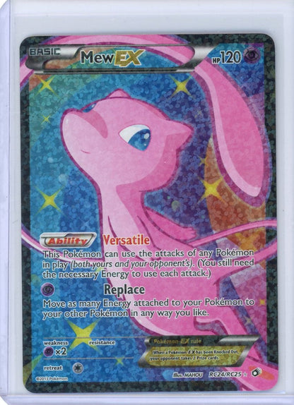 FlipMystic — Mew EX Pokemon Legendary Treasures Radiant Collection Full-Art #RC24/RC25 (LP) – Official Pokemon TCG Product