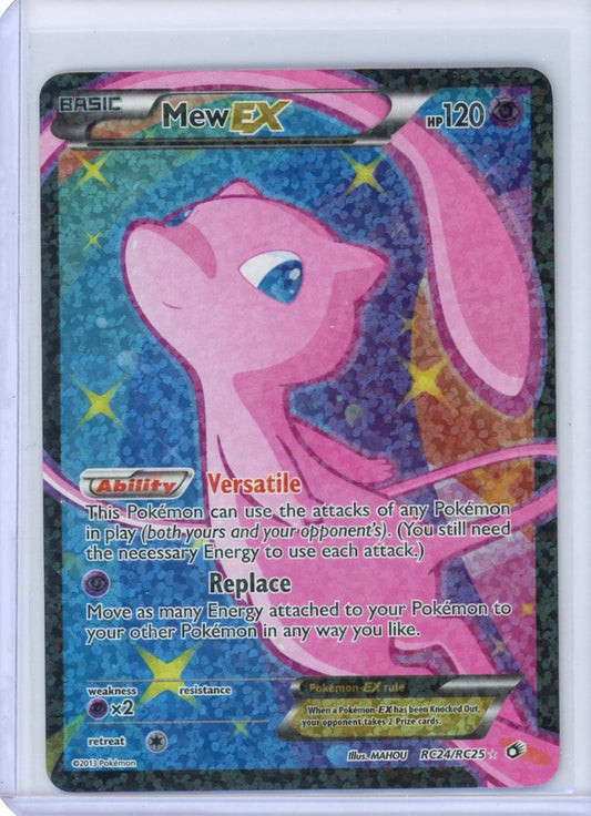 FlipMystic — Mew EX Pokemon Legendary Treasures Radiant Collection Full-Art #RC24/RC25 (LP) – Official Pokemon TCG Product