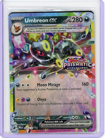 FlipMystic — Umbreon ex 2024 Pokemon Prismatic Evolutions Stamped Promo (sealed) – Official Pokemon TCG Product