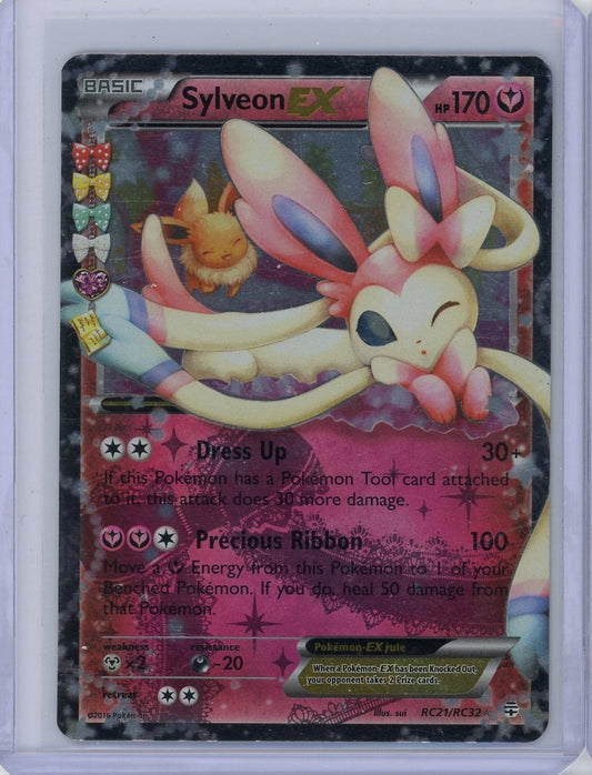 FlipMystic — Sylveon EX Pokemon XY Generations Radiant Collection #RC21/RC32 – Official Pokemon TCG Product