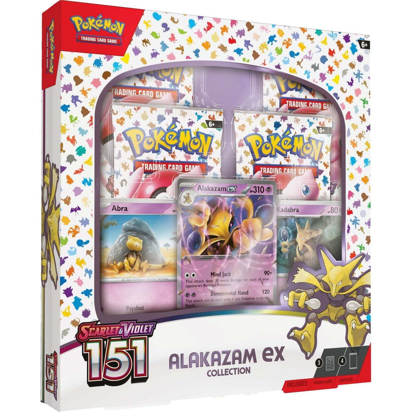 FlipMystic — Pokemon TCG Scarlet & Violet 151 - Alakazam ex Collection Box – Official Pokemon TCG Product