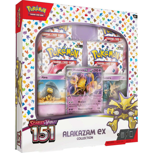 FlipMystic — Pokemon TCG Scarlet & Violet 151 - Alakazam ex Collection Box – Official Pokemon TCG Product