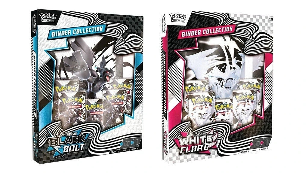 FlipMystic — Pokemon TCG  Black Bolt And White Flare Binder Collections - Both Sets – Official Pokemon TCG Product