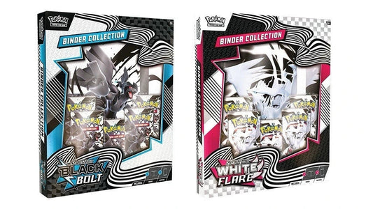 FlipMystic — Pokemon TCG  Black Bolt And White Flare Binder Collections - Both Sets – Official Pokemon TCG Product