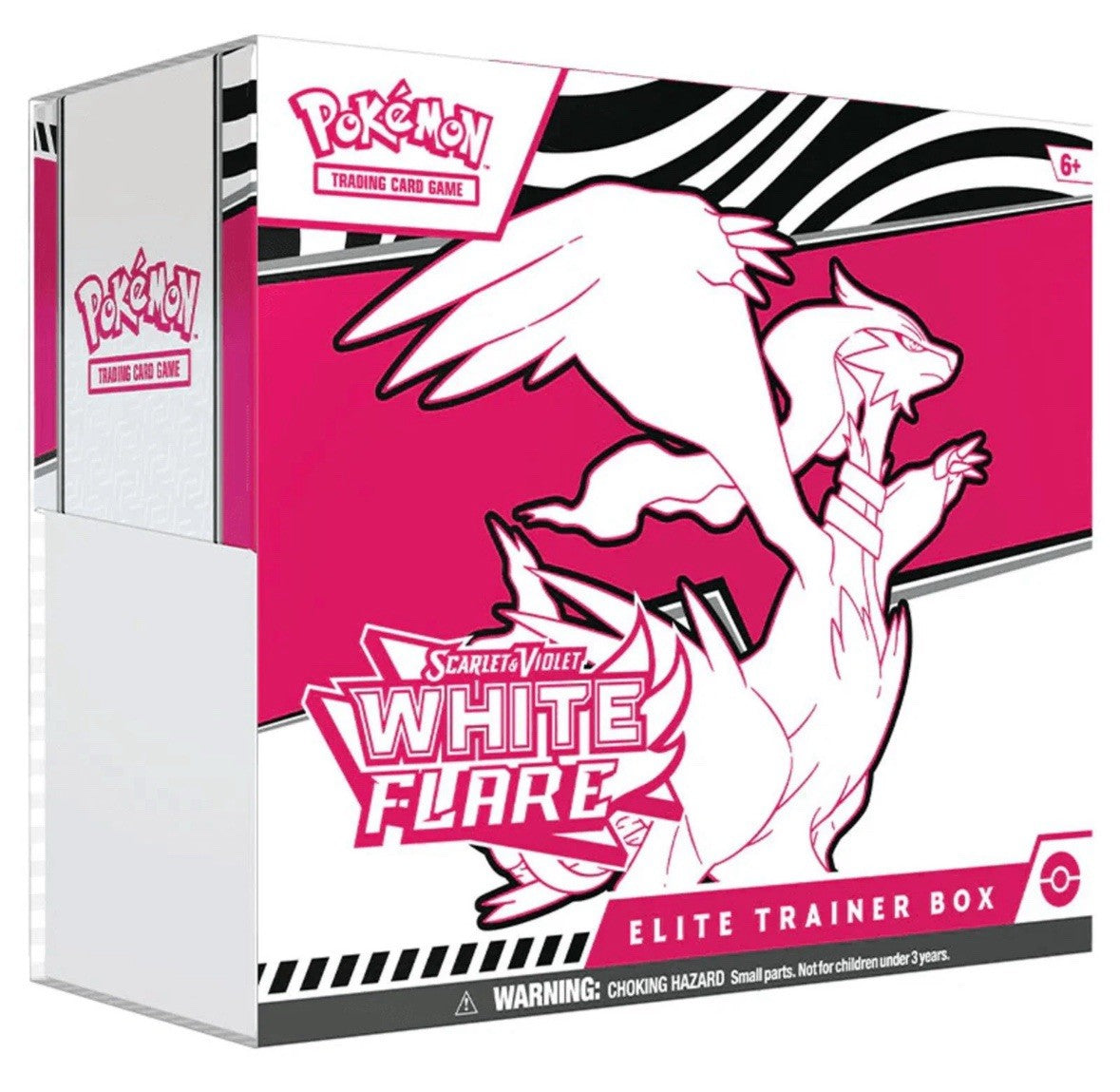 FlipMystic — Pokemon TCG White Flare Elite Trainer Box – Complete Trainer Kit with Accessories