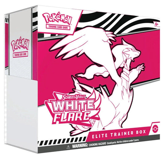 FlipMystic — Pokemon TCG White Flare Elite Trainer Box – Complete Trainer Kit with Accessories