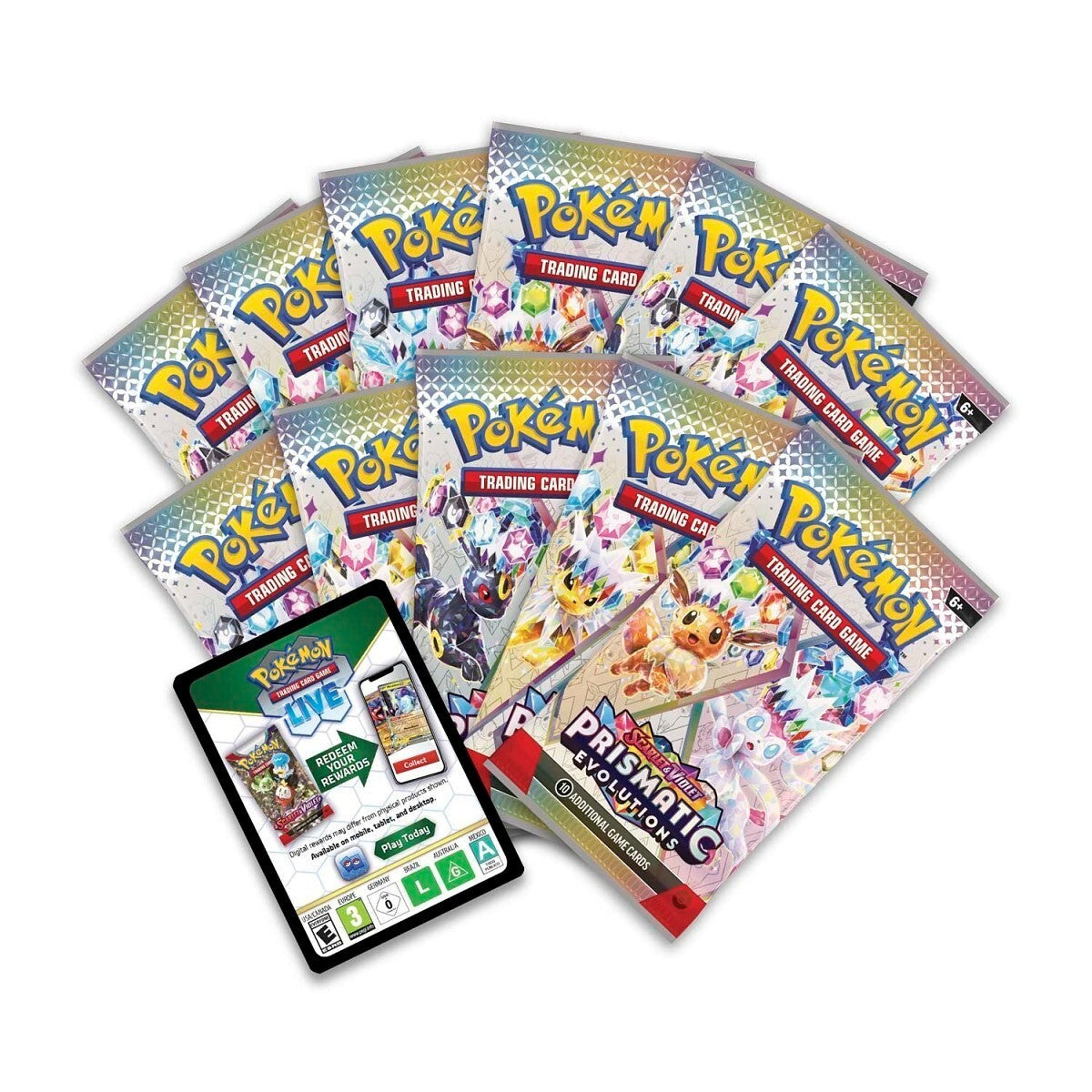 FlipMystic — Pokemon TCG Prismatic Evolutions - Elite Trainer Box – Complete Trainer Kit with Accessories