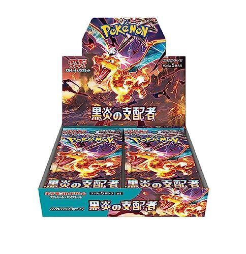 FlipMystic — Japanese Pokemon TCG Obsidian Flames - Ruler Of The Black Flame Booster Box – Rare & Exclusive Cards