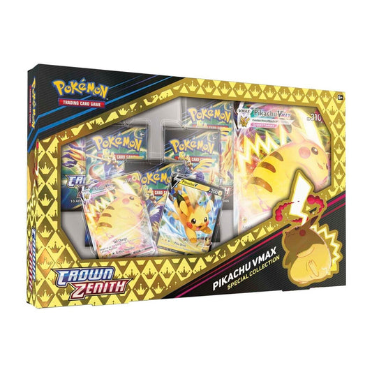 FlipMystic — Pokemon TCG Crown Zenith Pikachu VMAX Special Collection Box 151 – Official Pokemon TCG Product