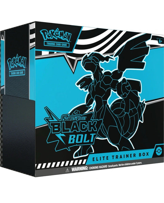 FlipMystic — Black Bolt Elite Trainer Box ETB – Complete Trainer Kit with Accessories